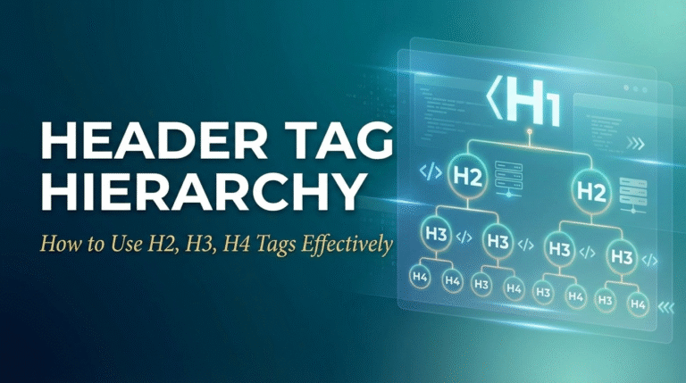 Banner image on Heading Hierarchy Optimization