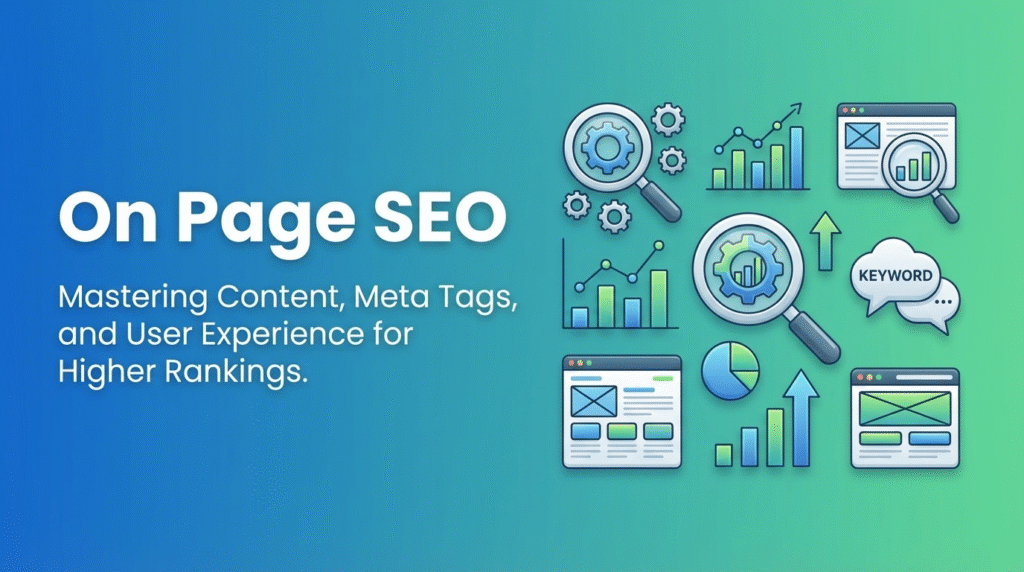 Banner image for blog named "What is On Page SEO?"